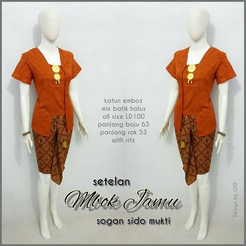 BAJU SETELAN BATIK WANITA PRITHA TRUNTUM PRODO Shopee Indonesia