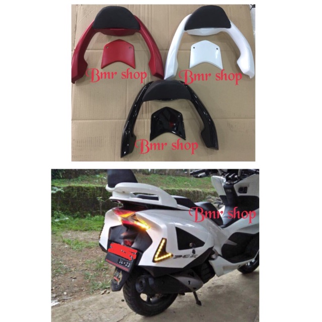 Sandaran pcx 150 lokal backrest pcx 150 lokal 150lokal free cover