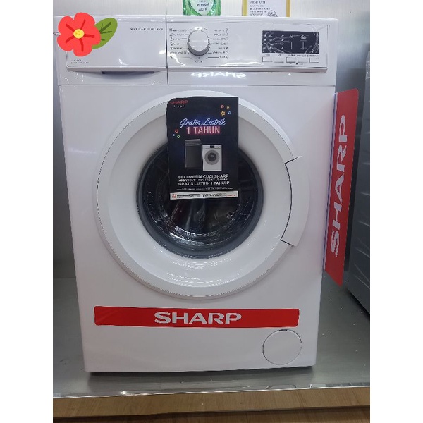 SHARP MESIN CUCI FRONTLOADING ESFL 1062 ESFL 1072