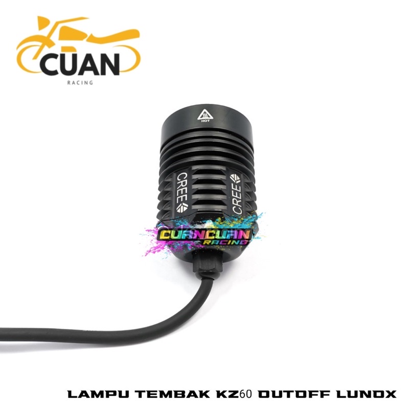 Lampu Tembak Lensa Cembung LED Waterproof Cut Off
