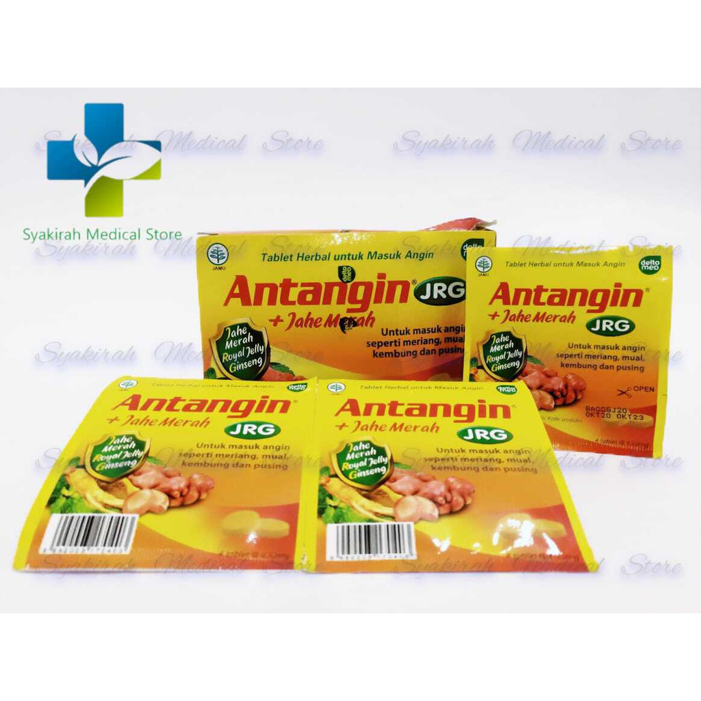 

Antangin Jrg Plus Jahe Merah Tablet / Antangin Permen