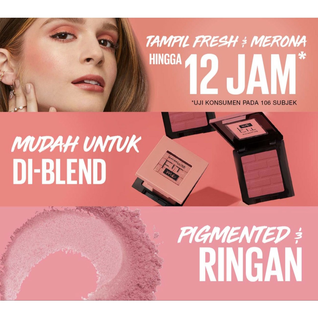 MAYBELLINE FIT ME BLUSH CREAM RENO