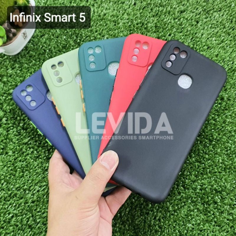 infinix Smart 5 Infinix Smart HD 2021 SoftCase Baby Case Macaron Silicon Bahan Soft Infinix Smart 5 