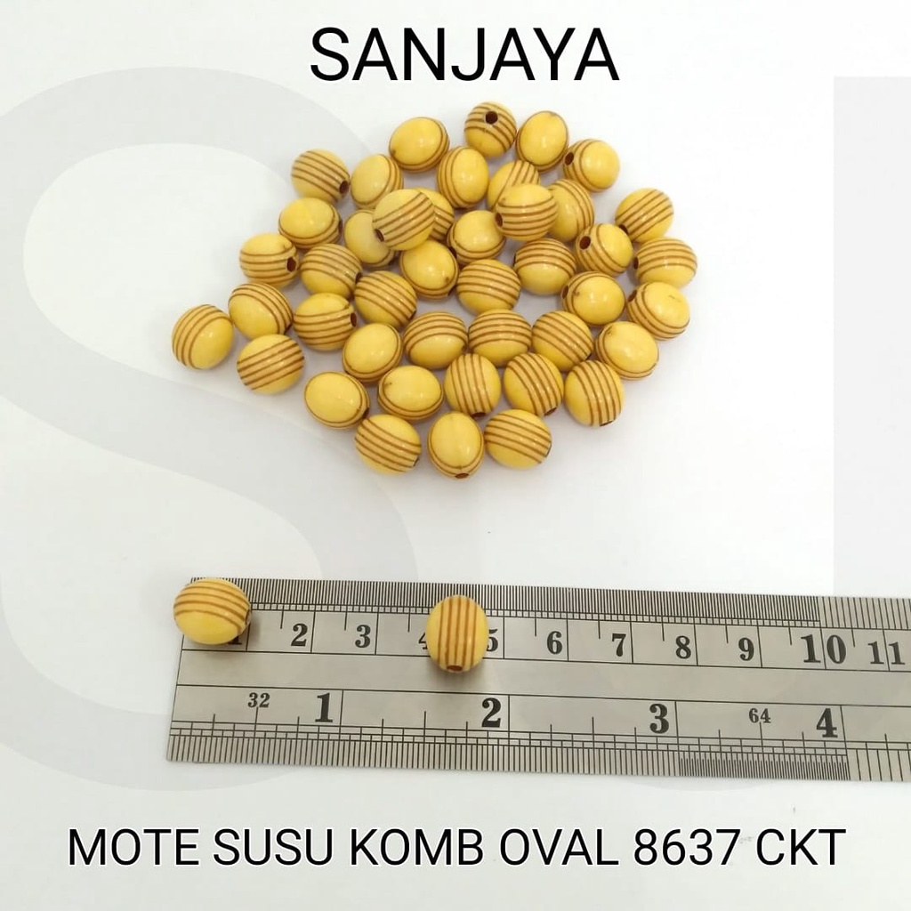 MANIK SUSU / MOTE SUSU / MANIK COKLAT / MANIK OVAL / MANIK COKLAT OVAL / MOTE SUSU KOMB. OVAL 8637 CKT