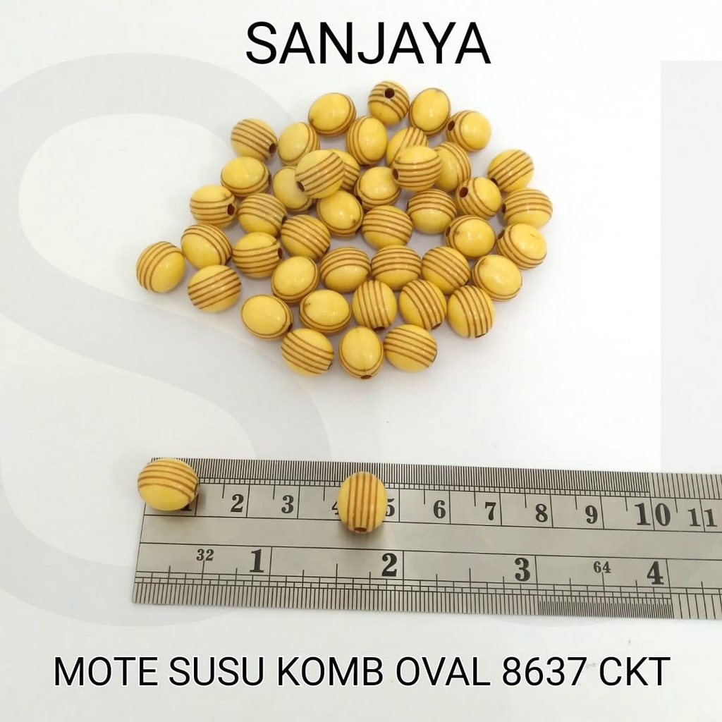 MANIK SUSU / MOTE SUSU / MANIK COKLAT / MANIK OVAL / MANIK COKLAT OVAL / MOTE SUSU KOMB. OVAL 8637 CKT