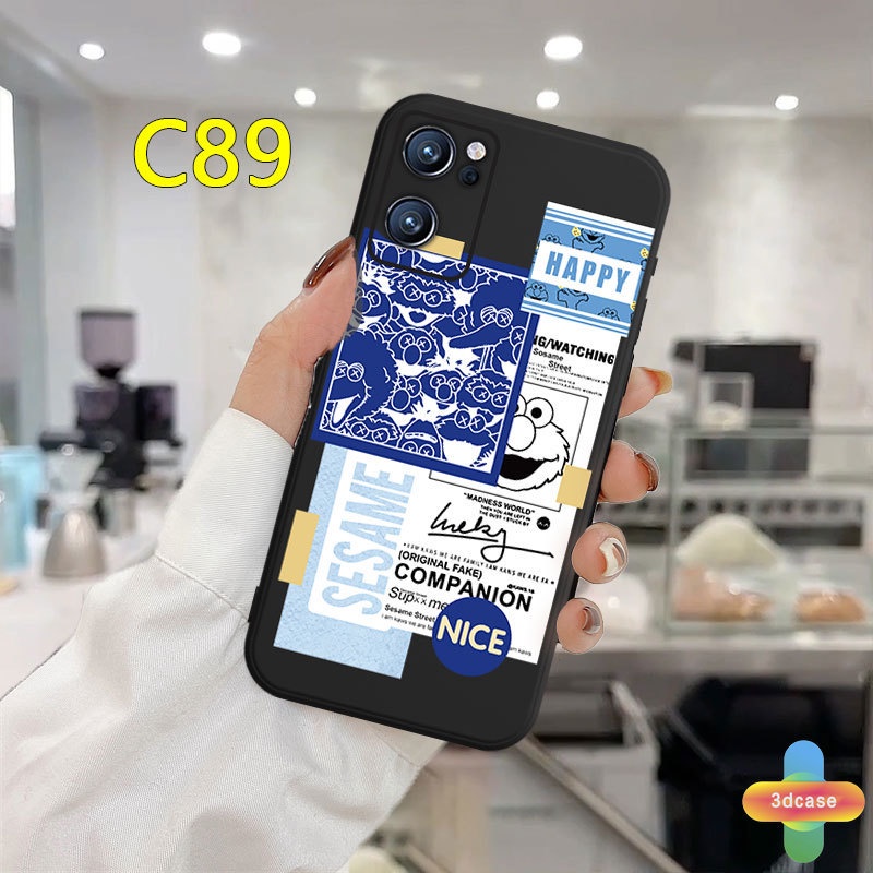 Casing Soft TPU Case Infinix Hot 10 Play Hot 10 10t 10s 10i S4 9 Pro 11 Plus Hot 9 11 Play 11 11S NFC Infinix Smart 4 5 Pro 3 Plus Infinix Note 8 10 Tencno Spark 5 PRO A54 A15 A9 A5 Sesame Street Anti-fall Case