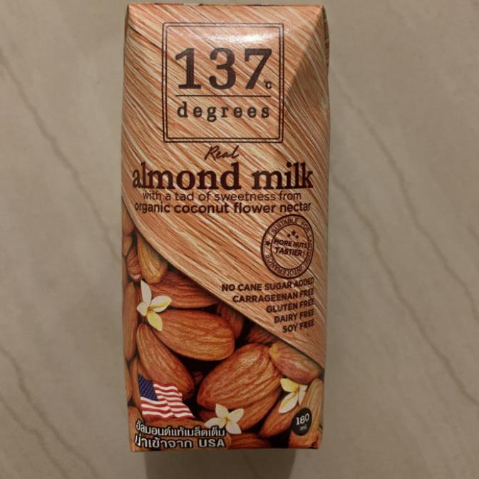 

^%^%^%^%] 137 Degrees Real Almond Milk with Organic Coconut Nectar 180 ml