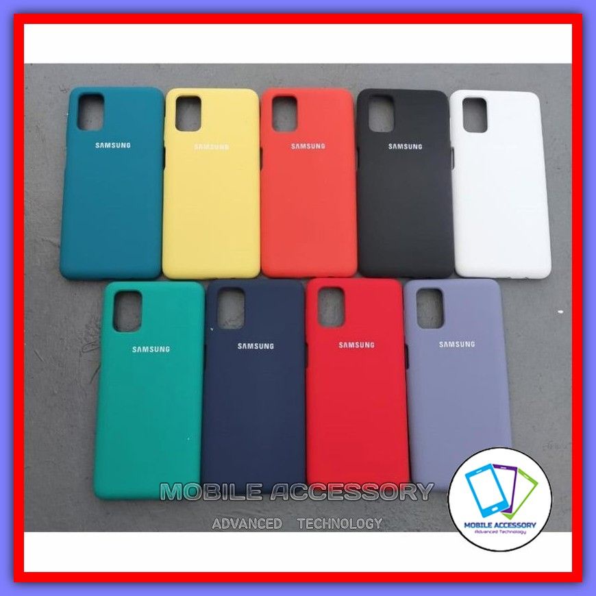 Softcase Samsung Galaxy M51 Silicone Case Full Cover Silicon Casing