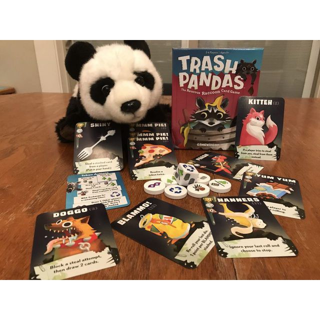 Trash Pandas Board Games Card Game Panda NEW READY Stock