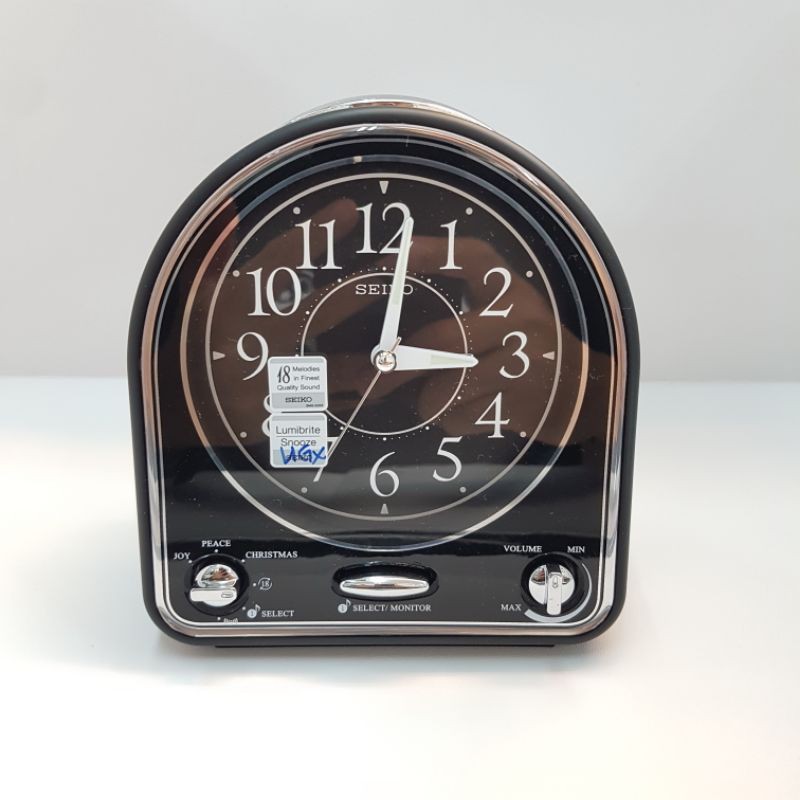 ORIGINAL SEIKO QHP003K ANALOG ALARM CLOCK-WEKER