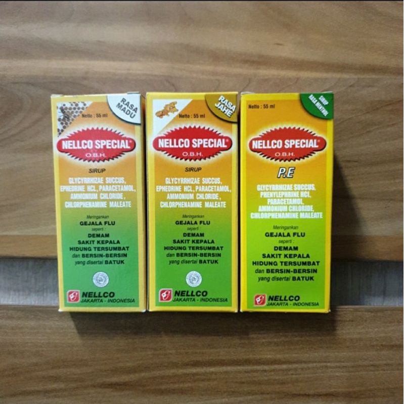 Nellco Special OBH Obat Batuk Hitam Nelco 55ml