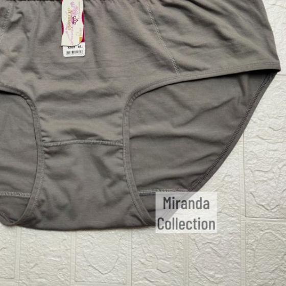 ♨ Celana Dalam / CD Wanita Super Jumbo BB Diatas 100kg Bahan KATUN SPANDEK CVC - Miranda 8369 ☋