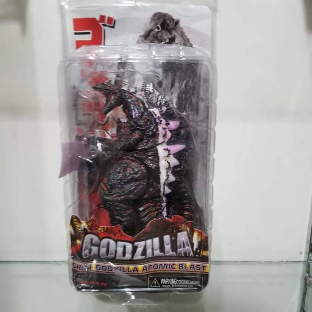 mainan action figure
neca shin godzilla atomic blast
tinggi sekitar 7 inch
artikulasi detail