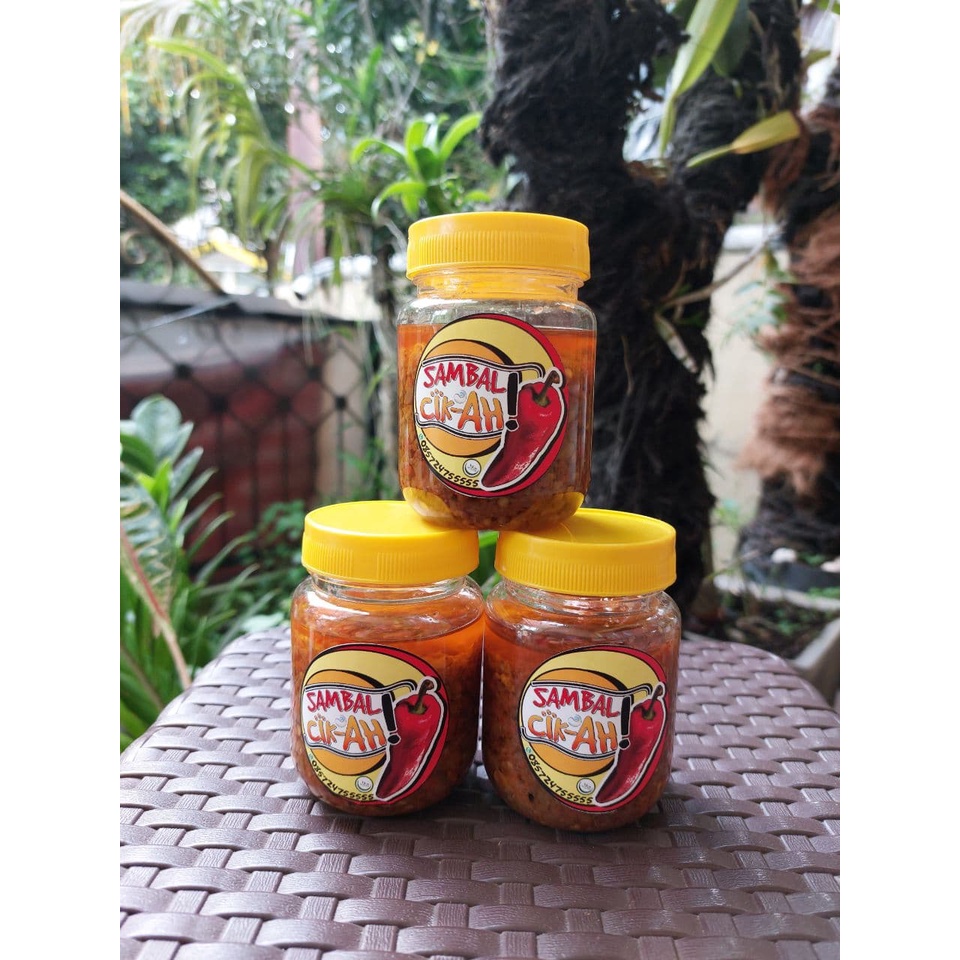 

Sambal Bawang Cik-Ah Homemade 150gr