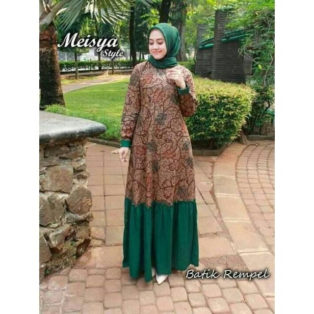 GAMIS BATIK MANGGAR, PADI,SEKAR,CANTIK,KUBIS,KIPAS,DAUN,KUPU,NADINE,GENDIS