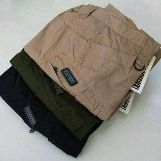 Celana Blackhawk Tactical PDL Outdoor Gunung Pria Wanita Warna Hitam Krem Army Abu Size Gurun