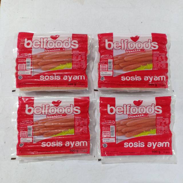 

Belfoods sosis ayam 500 gram uenak