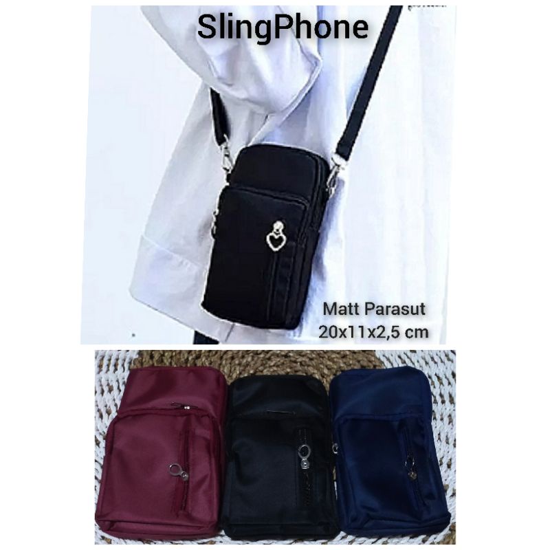 TAS HP MINI SELEMPANG LUCU  / SLINGPHONE