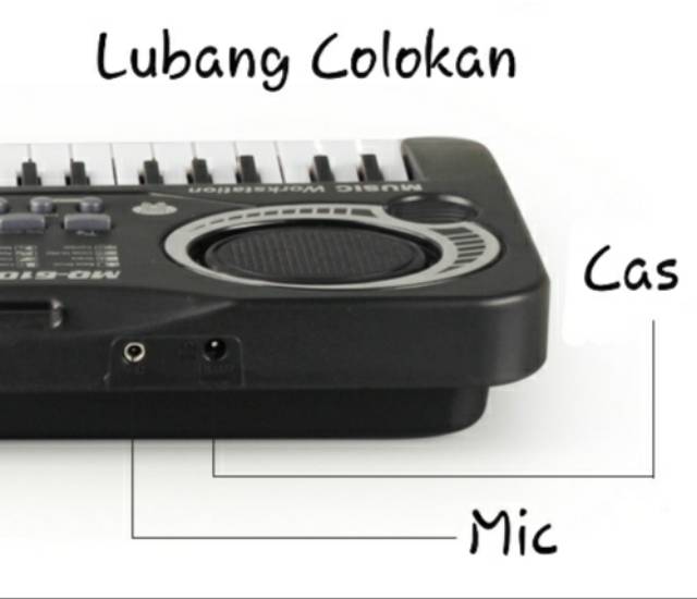 Tma / Mainan Anak Piano Elektronik 61 Keys / Keyboard Electronic 61 Keys Lengkap Mic Dan Charger