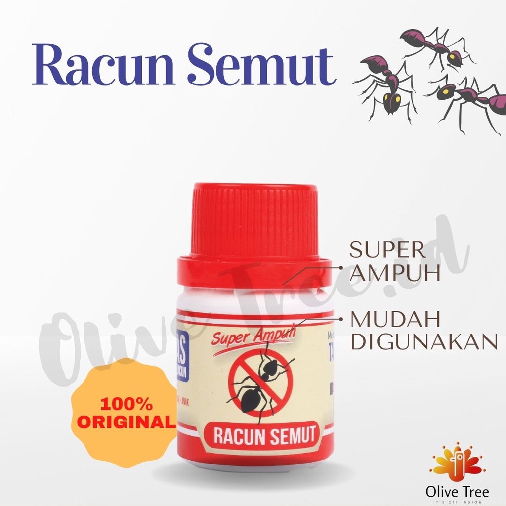 Racun Semut Pembasmi Semut Super Ampuh / Ant Killer / Ant Repellent Obat Semut Kapur Semut Super Ampuh