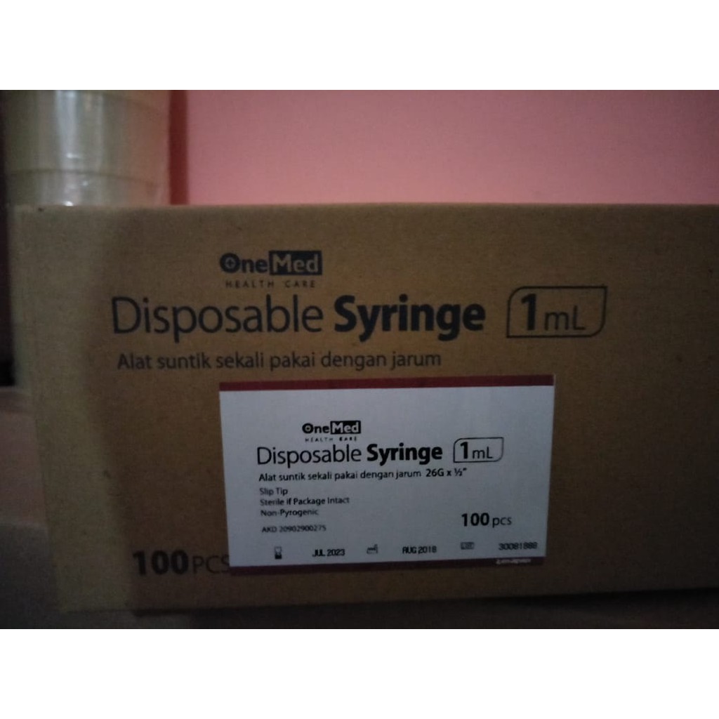 Syringe 1 cc Onemed