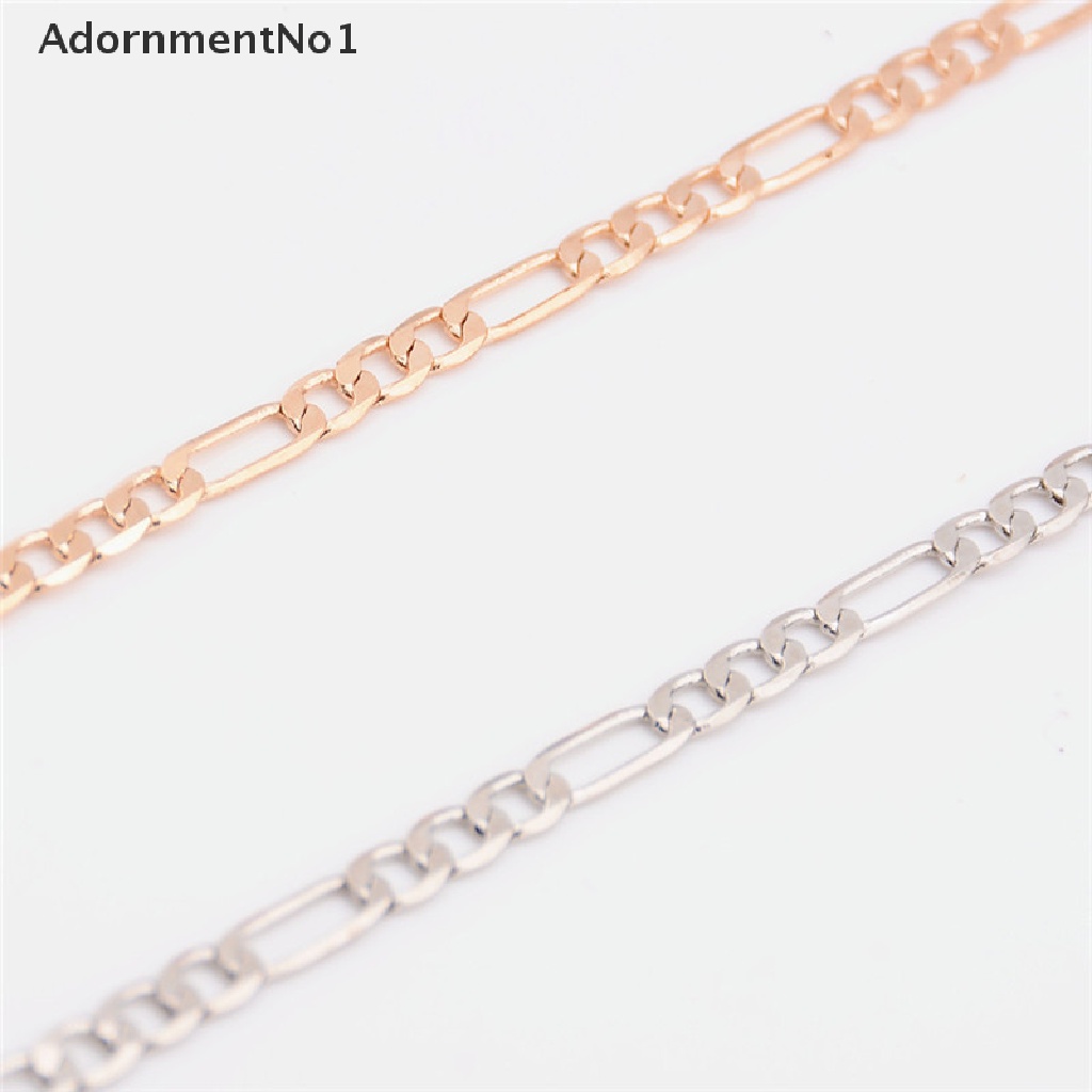 (AdornmentNo1) 1pc Gelang Kaki Lapis Emas / Silver Untuk Wanita