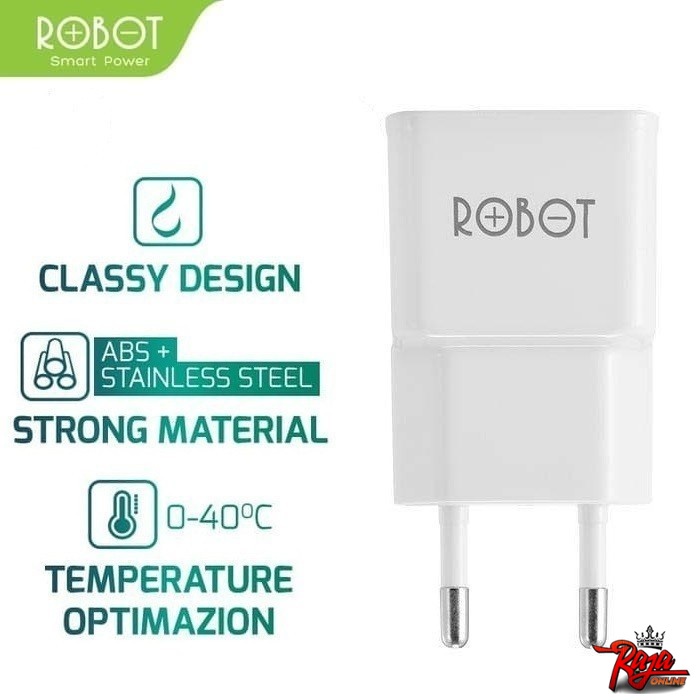 Batok Robot RT-K4 Original 1 A Real Fast Charging 1 USB by Vivan