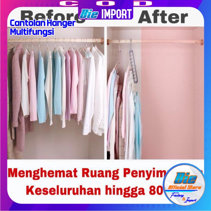 Cantolan Hanger Multifungsi Impor Best Seller