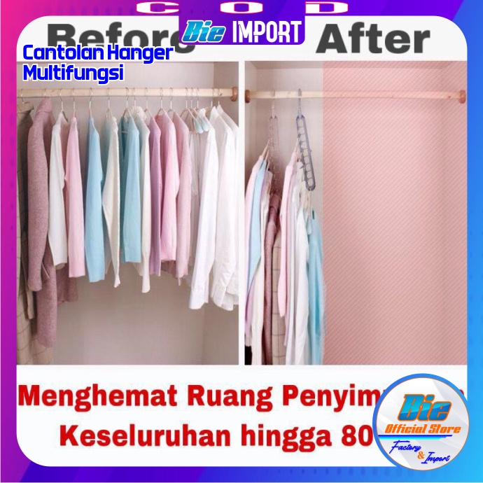 Cantolan Hanger Multifungsi Impor Best Seller