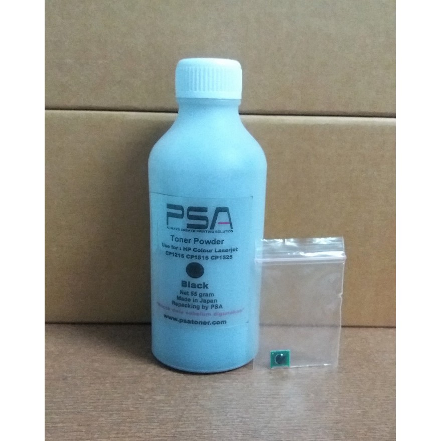 Serbuk Toner H P Color 128A 125A Cp1525 CP1518 CP1215 Black