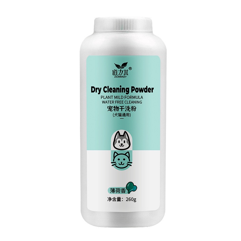 DRY CLEANING POWDER UNTUK ANJING DAN KUCING