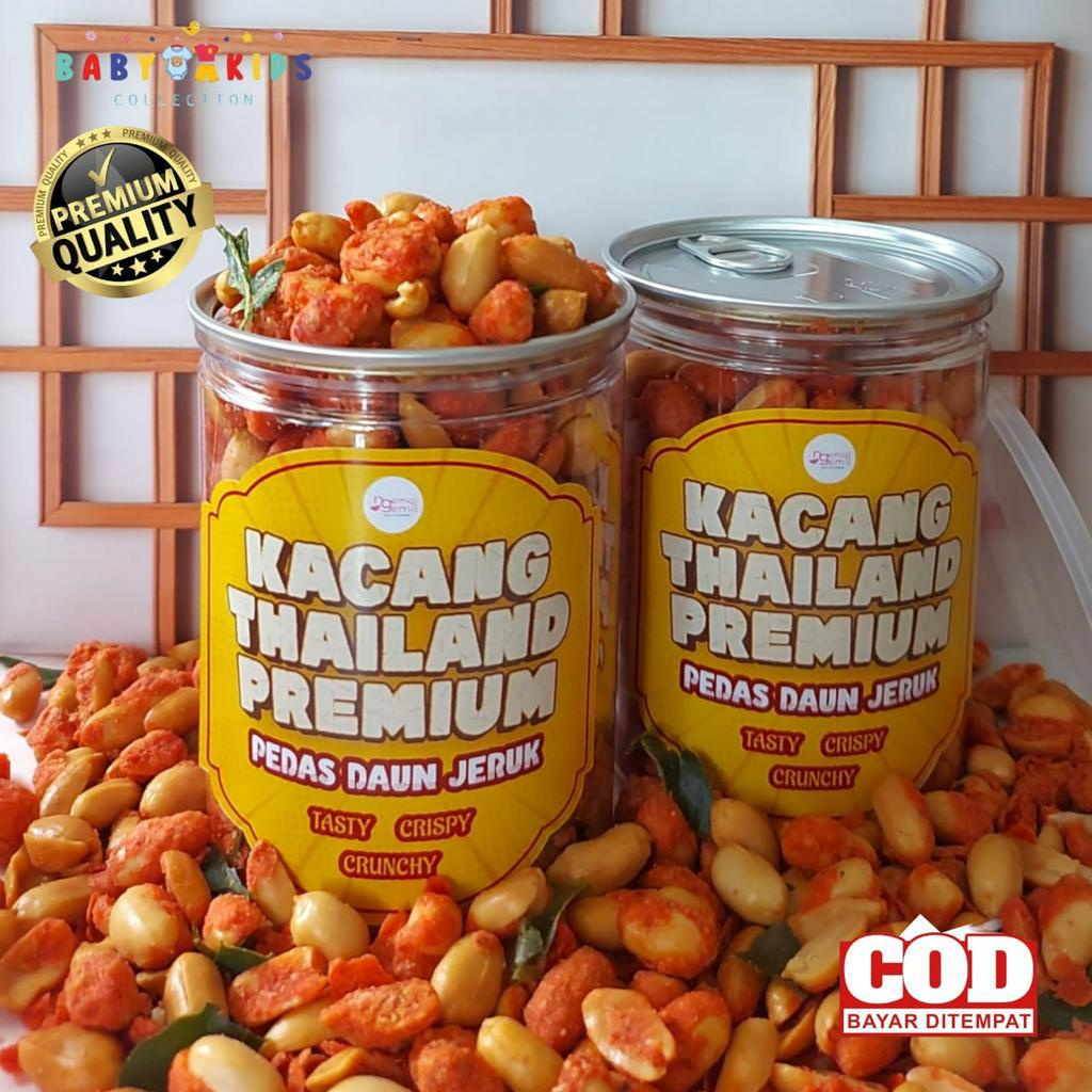 

Can Kacang Thailand Pedas Manis Crispy Daun Jeruk Kualitas Premium