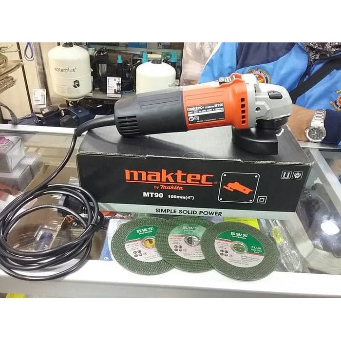 Promo Mesin Gerinda Tangan / Angle Grinder Maktec MT90 / MT 90 Murah Berkualitas