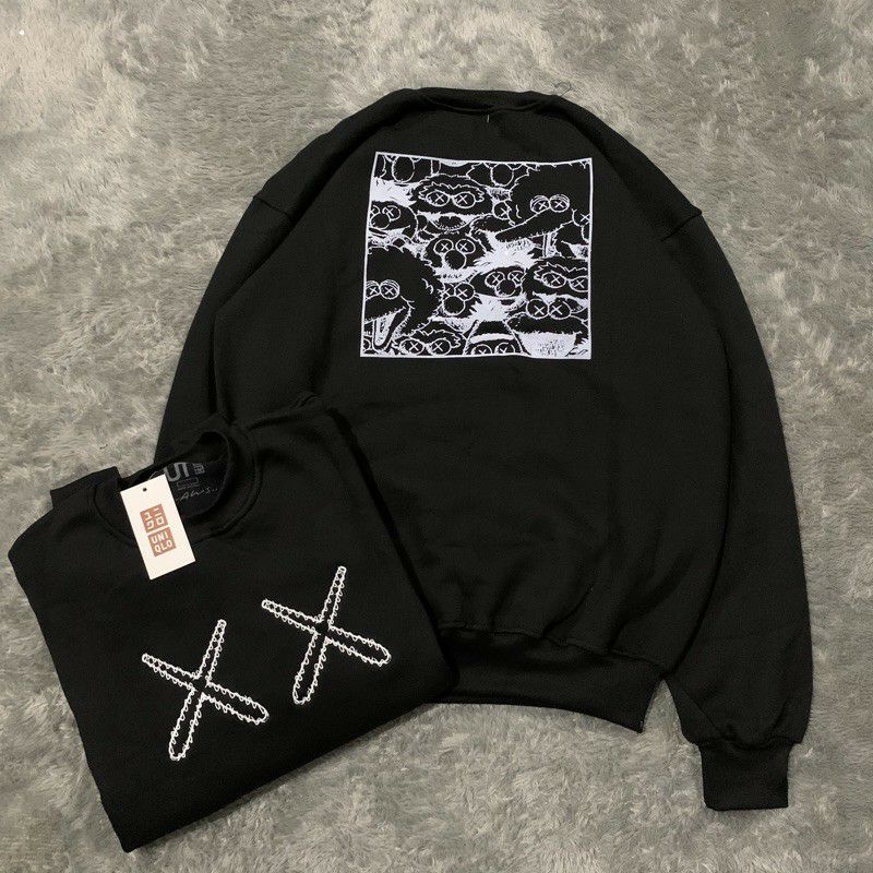 Sweater Crewneck Uniqlo FullTag & Lebel