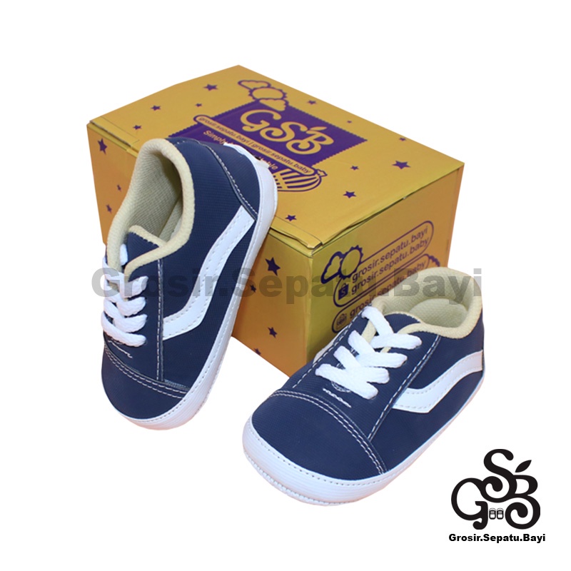 sepatu bayi baby shoes prewalker laki laki perempuan umur 2 sampai 14 bulan model Fans Classic