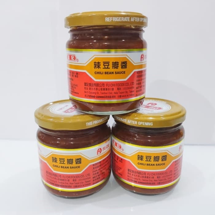 

Ready- Chili Bean Sauce Doubanjiang Fu Chi Chili Bean 200 Gr
