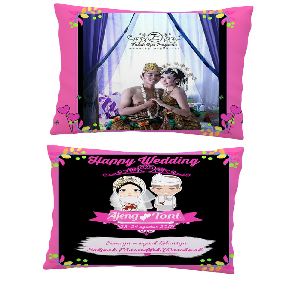 Bantal Custom Edisi Kartun Muslim