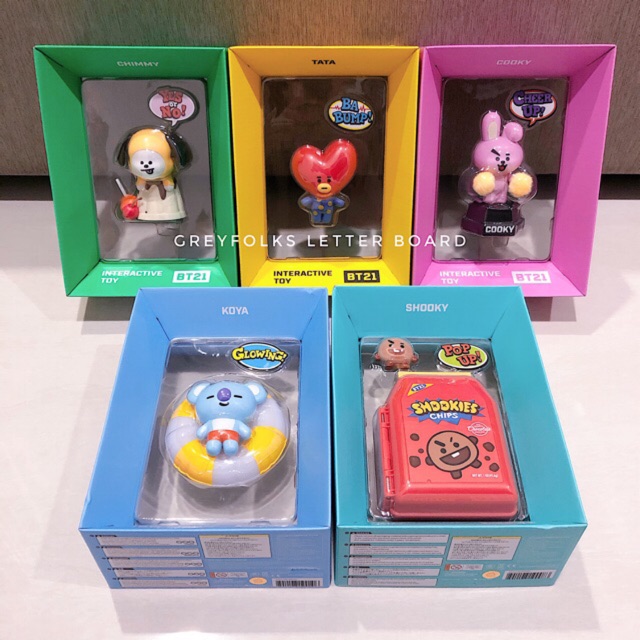 [READY STOCK] BT21 Interactive Toys Line Friends Collection