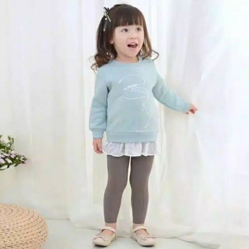 Legging POLOS Anak Bayi Import