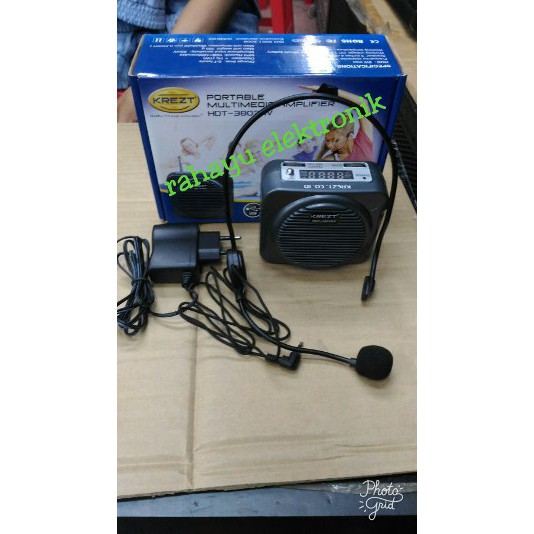 KREZT HDT 3803 NV USB SPEAKER PINGGANG