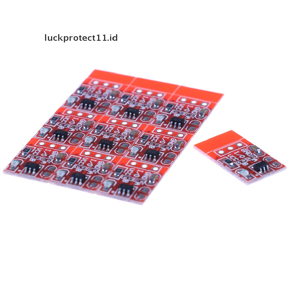 //HG&amp;ID// 10Pcs TTP223 Capacitive Touch Switch Button Self-Lock Module .