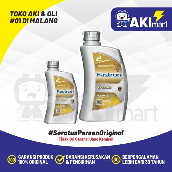 Pertamina Fastron Gold 0W20 1 Liter Oli Mobil