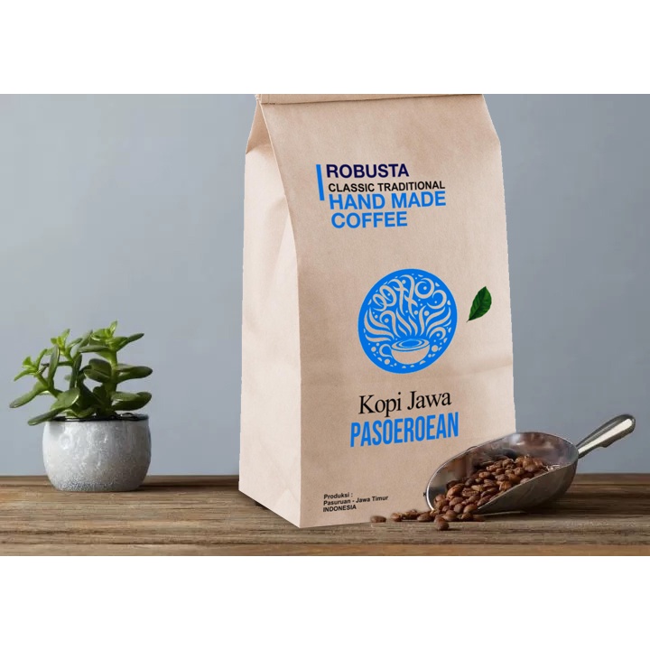 

Kopi Jawa Pasoeroean - Robusta Classic Traditional Hand Made Coffee (400gr)