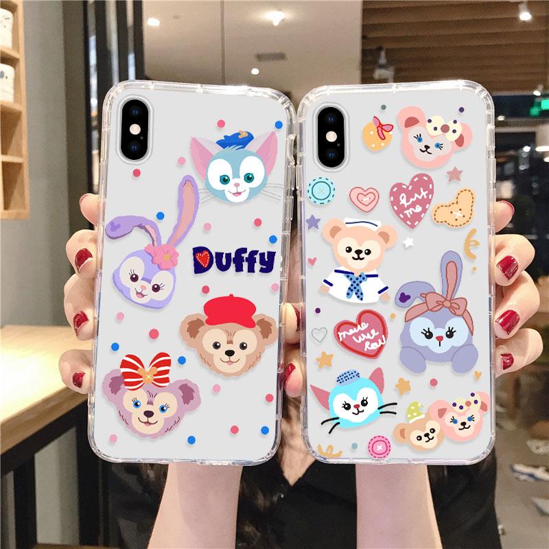 Soft Case TPU Shockproof Tahan Jatuh Untuk IPhone 6 6s 7 8 Plus X Xr Xs Max 11 Pro Max 12