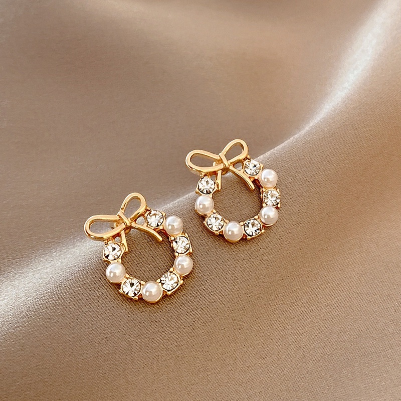 Anting Tusuk full Berlian Untuk Wanita Korea Fashion Import Aksesoris