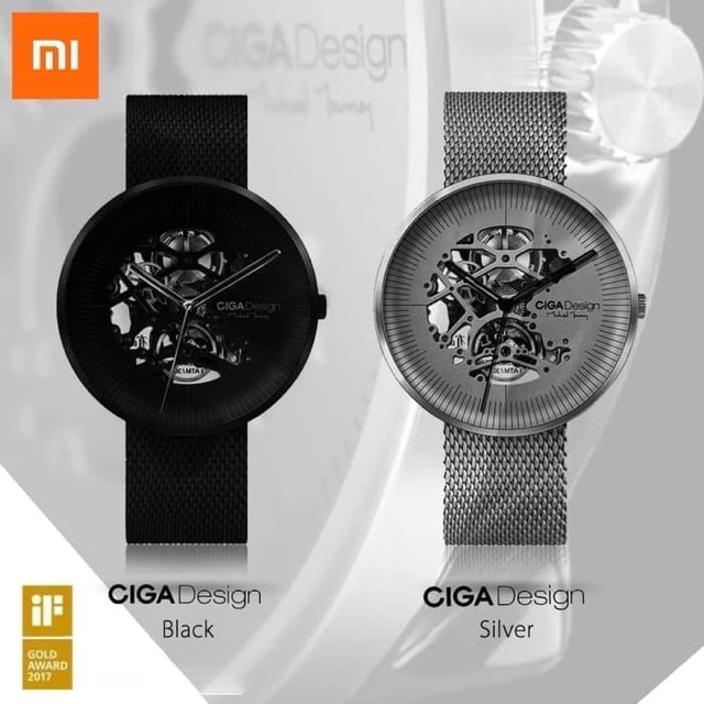Xiaomi Watch CIGA Design MY Series Hollowed out Reddot AWARD Automatic Mechanical Stainless Luxury