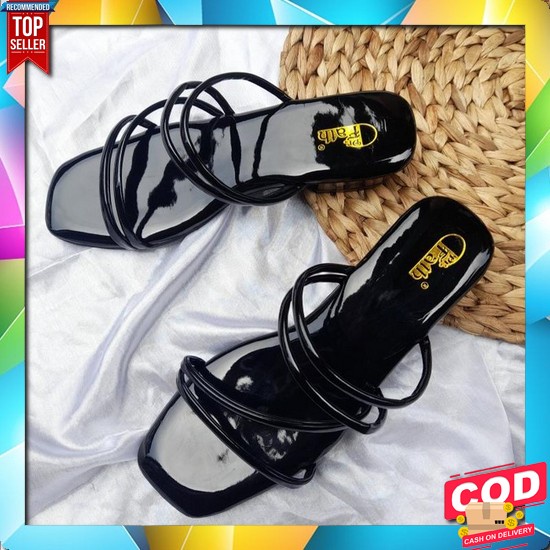 Hemat D47 High Hills Hak Tahu Hanya Di Shopee Clarabelle | Sendal Wani Sandal Heels Wanita Hak Tah