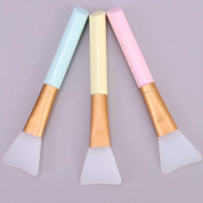 KUAS MASKER SILIKON | KUAS SILIKON MURAH | KUAS MASKER WAJAH TRANSPARAN PINK