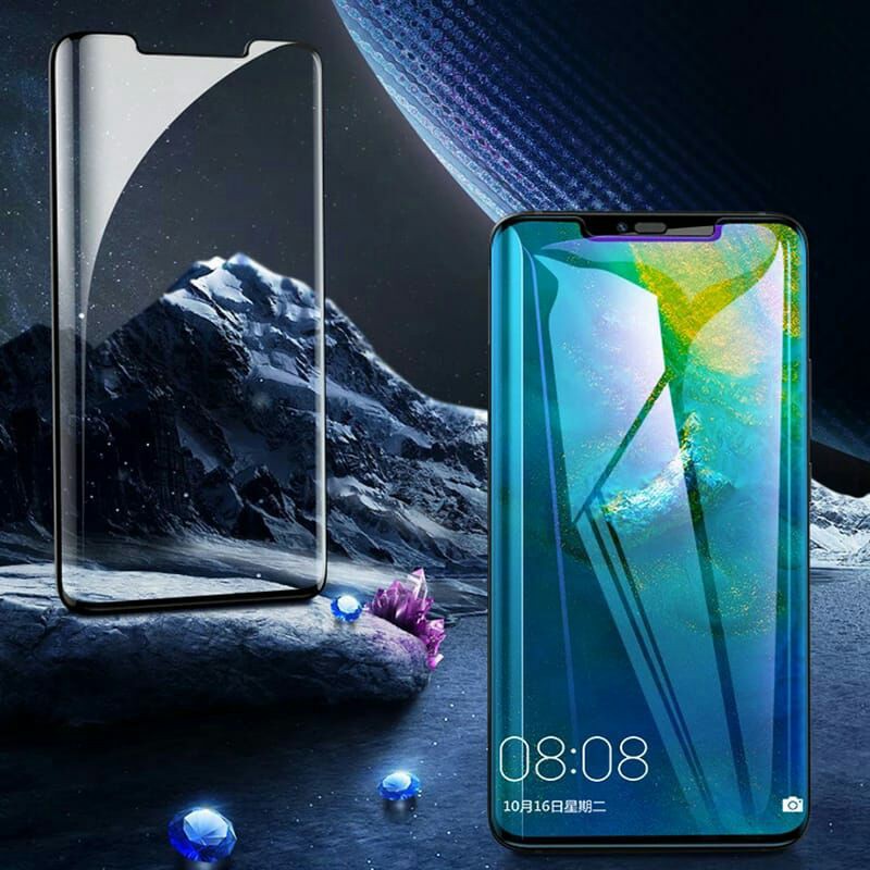 HUAWEI MATE 20 PRO TEMPERED GLASS 3D FULL COVER 9H ANTI GORES KACA PREMIUM GLASS