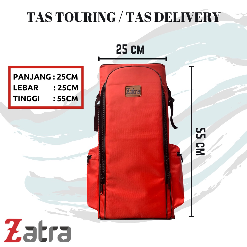 Tas Kurir Motor Anti Air Tas Touring FREE RAINCOVER